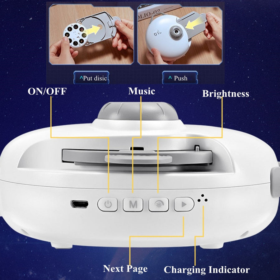 Cosmical Galaxy Cinema Projector - Image 4