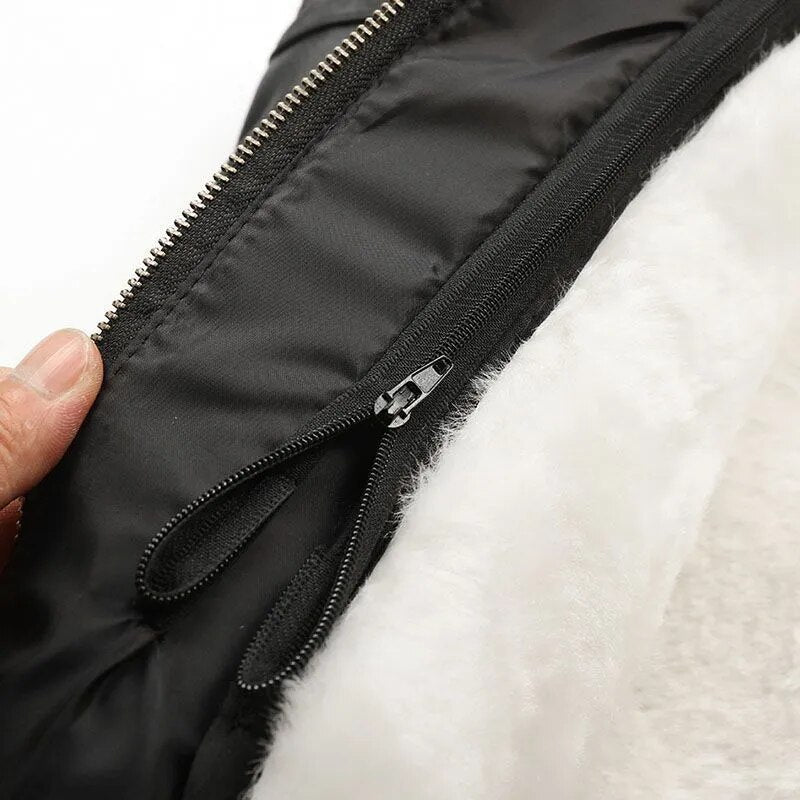 Sleeveless Casual Leather Adventurer Vest - Image 4