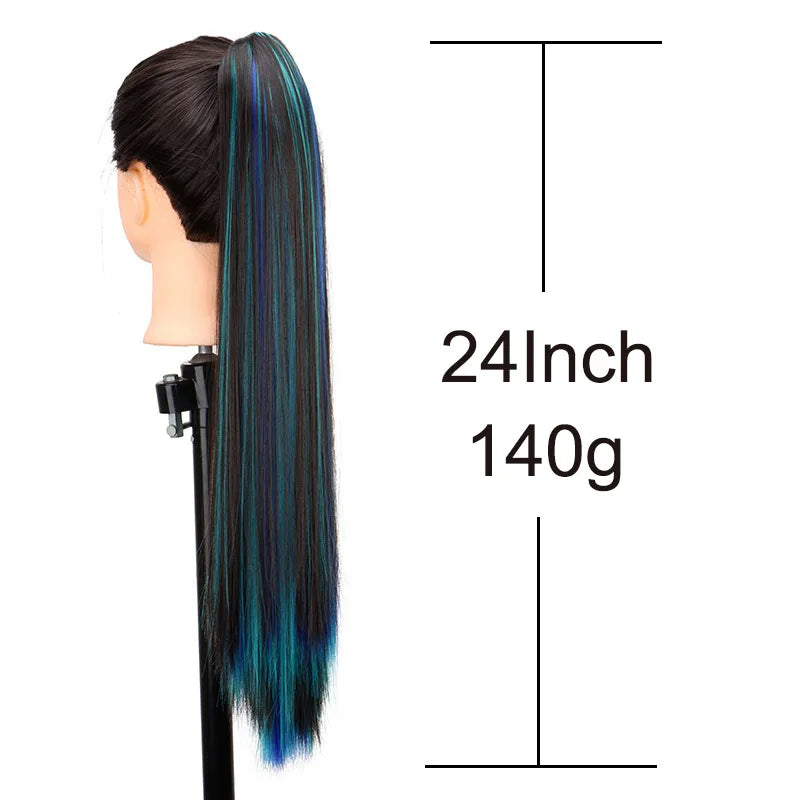 Clip Claw Ponytail Hair Extension - Image 5