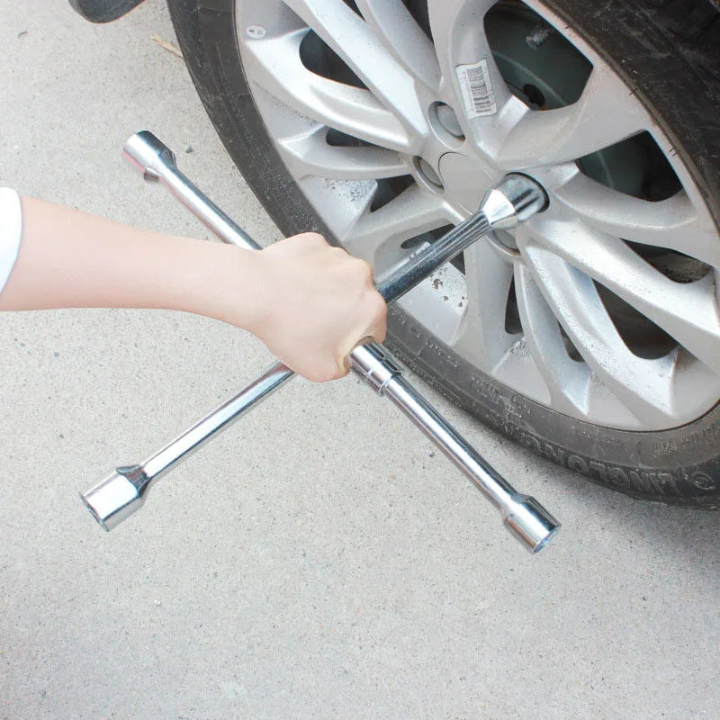 Quick Turn Compact Auto Lever Car Tire Wrench - Image 0