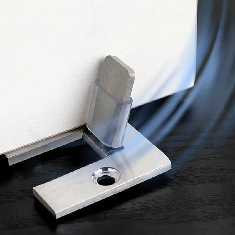 Secure Stainless Hidden Door Stopper - Image 0