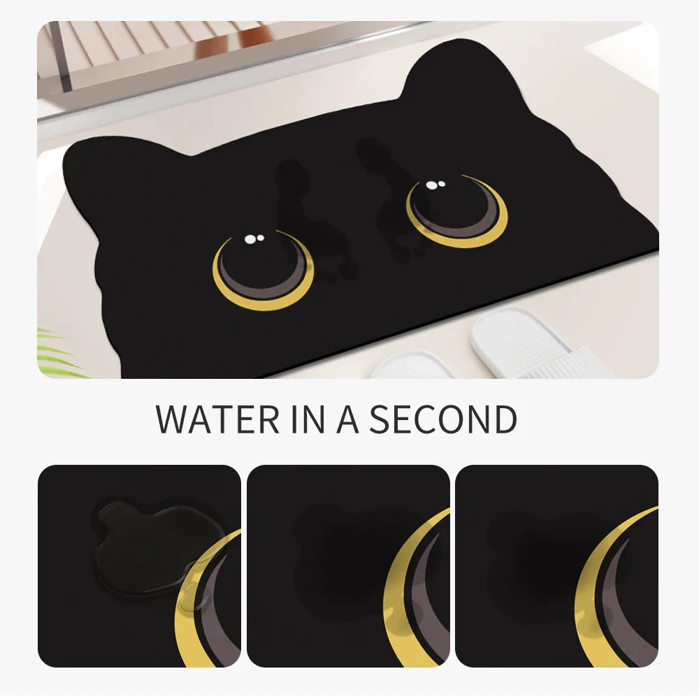 Cute Animals Quick-Dry Bathroom Mat - Image 2