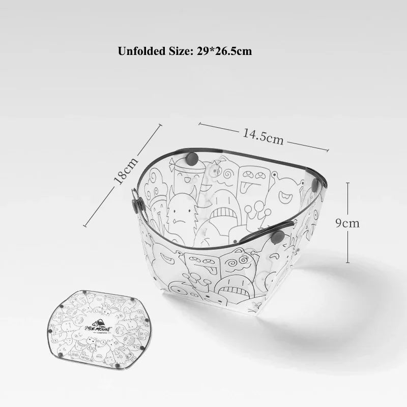 Collapsible Travel Picnic Camping Dish Set - Image 15