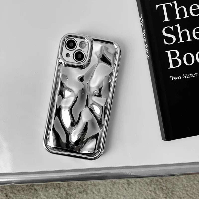 Luxury 3D Lunar Crater Soft Phone Case - Image 3