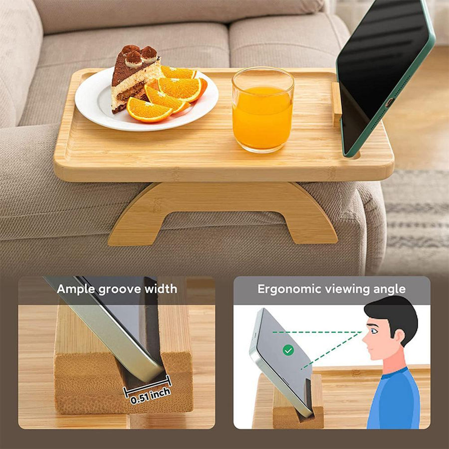 Comfy Sofa Armrest Wooden Tray - Image 7