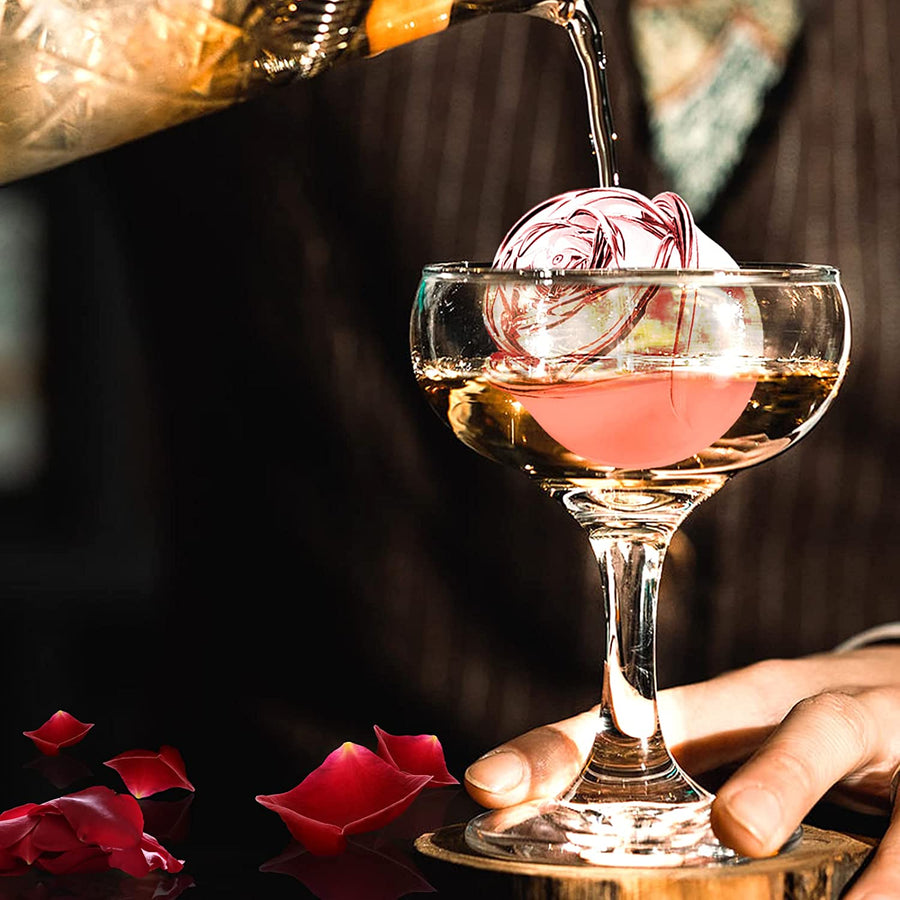 3D Elegant Large Rose Ice Molds - Image 0