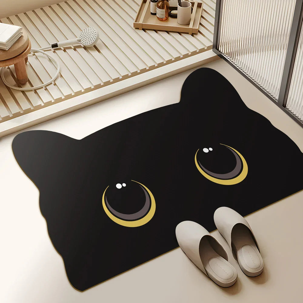Cute Animals Quick-Dry Bathroom Mat - Image 0