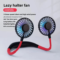 Adjustable Hands-Free Neck Cooling Fan - Image 7