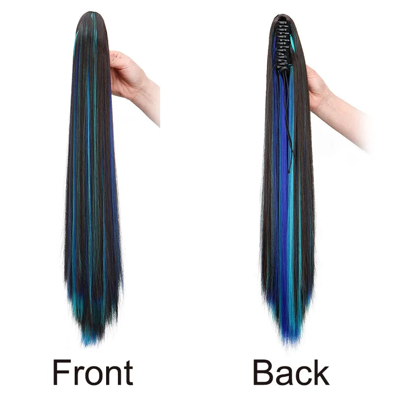 Clip Claw Ponytail Hair Extension - Image 6