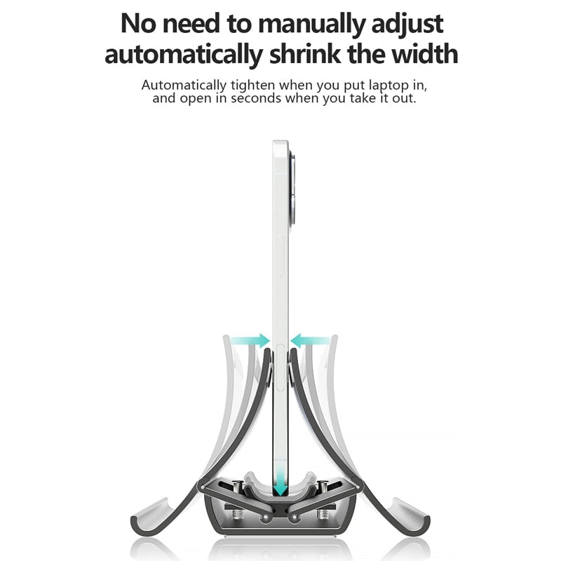 Vertical Gravity Non-slip Laptop Stand - Image 4