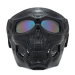 Skull Horror Off-Road Motorcycle Mask