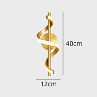 Spiral Minimal Ambient LED Wall Lamp - Image 10