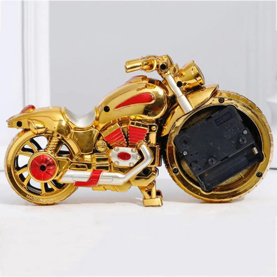 Vintage Motorcycle Bedside Alarm Clock - Image 2