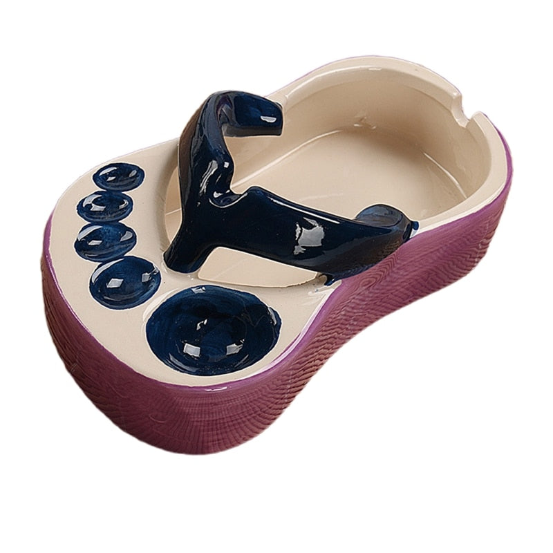 Ceramic Flip Flop Food Serving Bowl