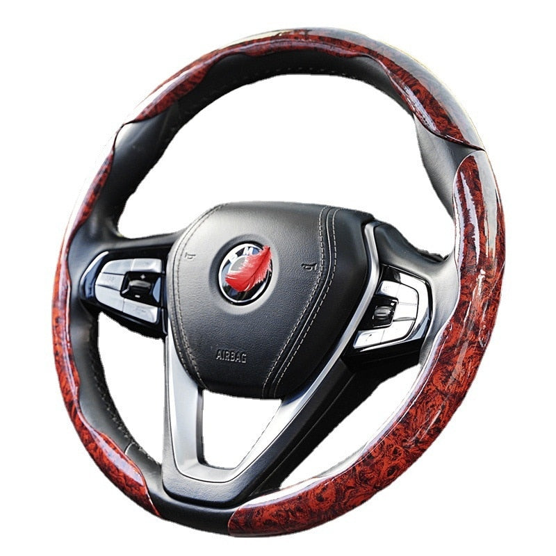 Non-Slip Wood Grain Car Wheel Cover - Image 8