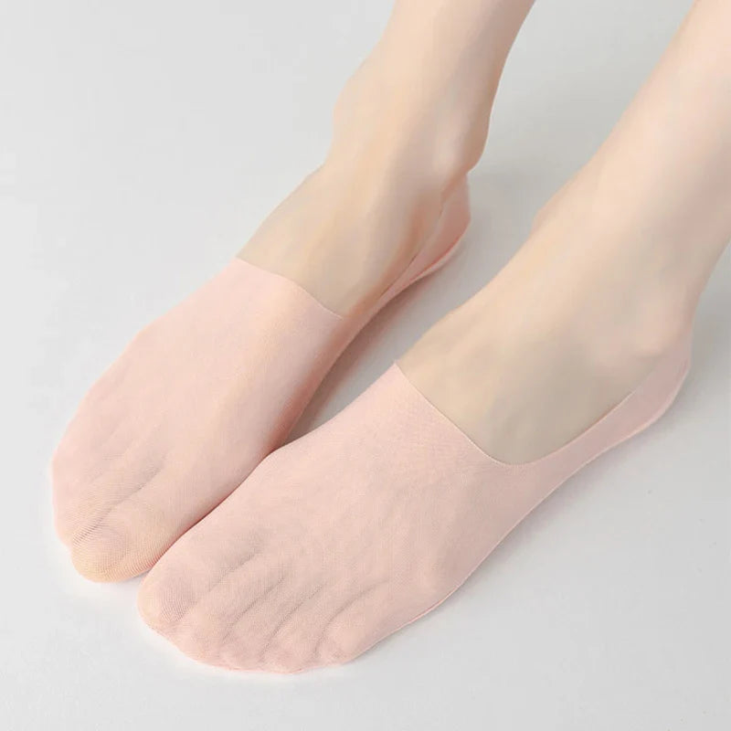 Invisible Breathable Mesh Anti-Slip Socks