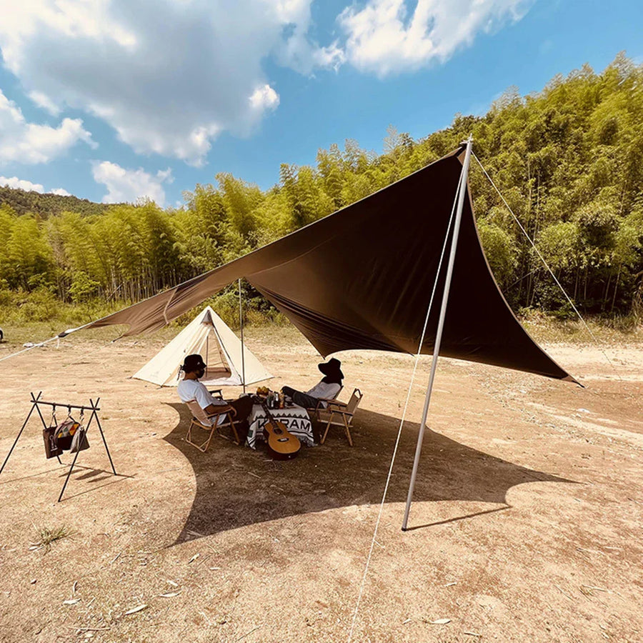Large Butterfly Ultralight Rainproof Camping Tarps Shelter - Image 3