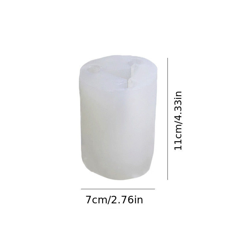 Artistic DIY Tooth Shape Unique Candle Mold - Image 2