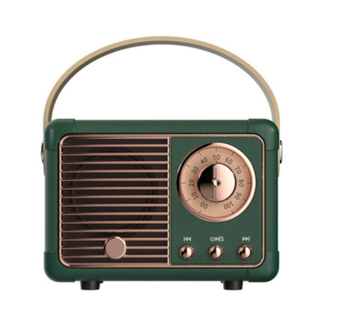 Mini Retro Radio Bluetooth Speaker - Image 8