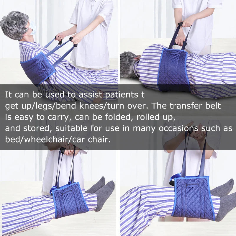 Senior Mobility Sling Easy Bed Transfer Belt - Image 2