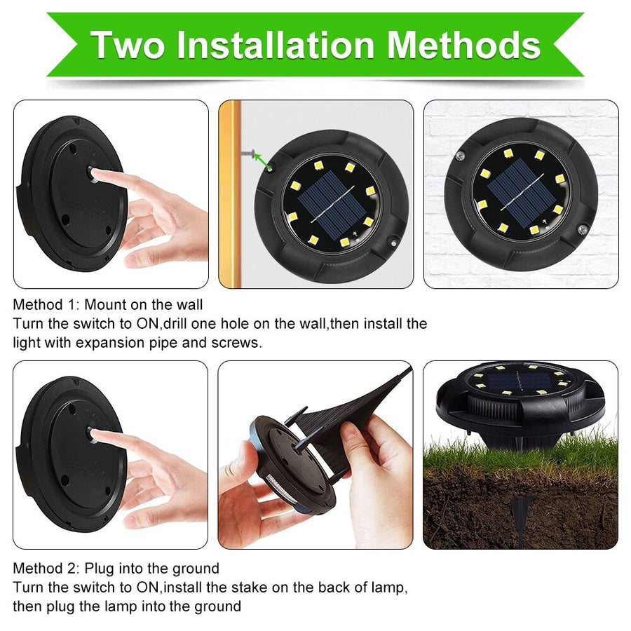 Eco Solar Colorful Garden Light - Image 2