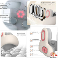 Smart Traveler Bluetooth Music Heated Neck Pillow - Image 4