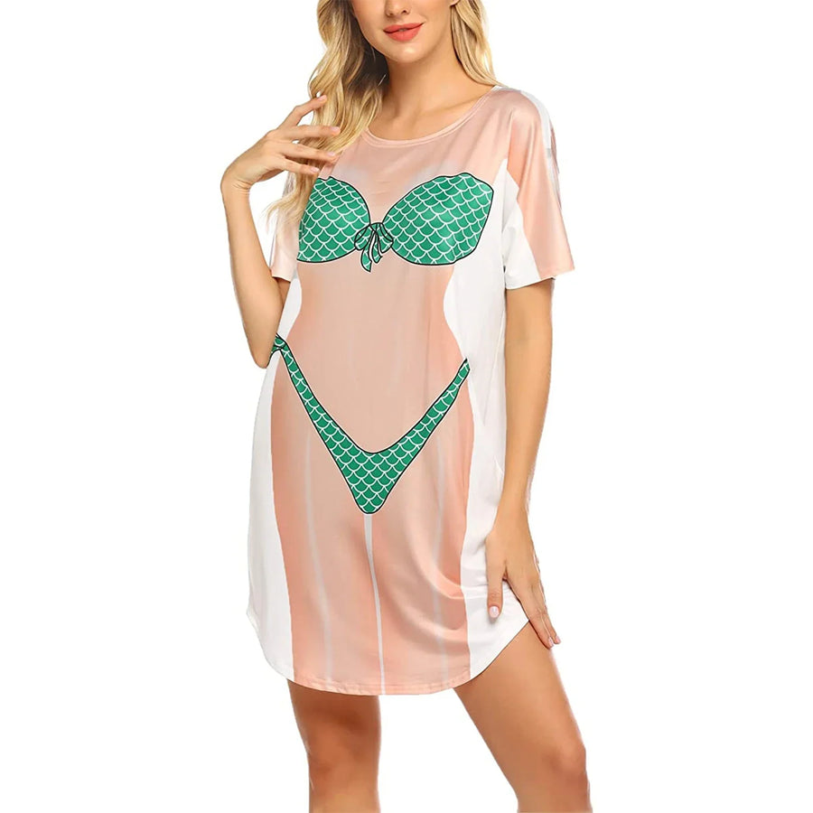 Robe T-shirt Bikini Body Done