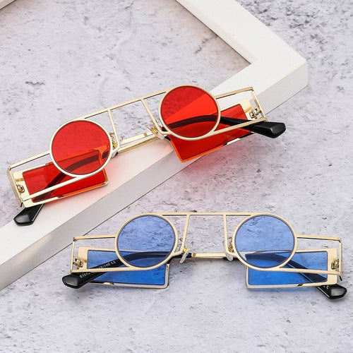 Elite Round Metal Frame Sunglasses - Image 0
