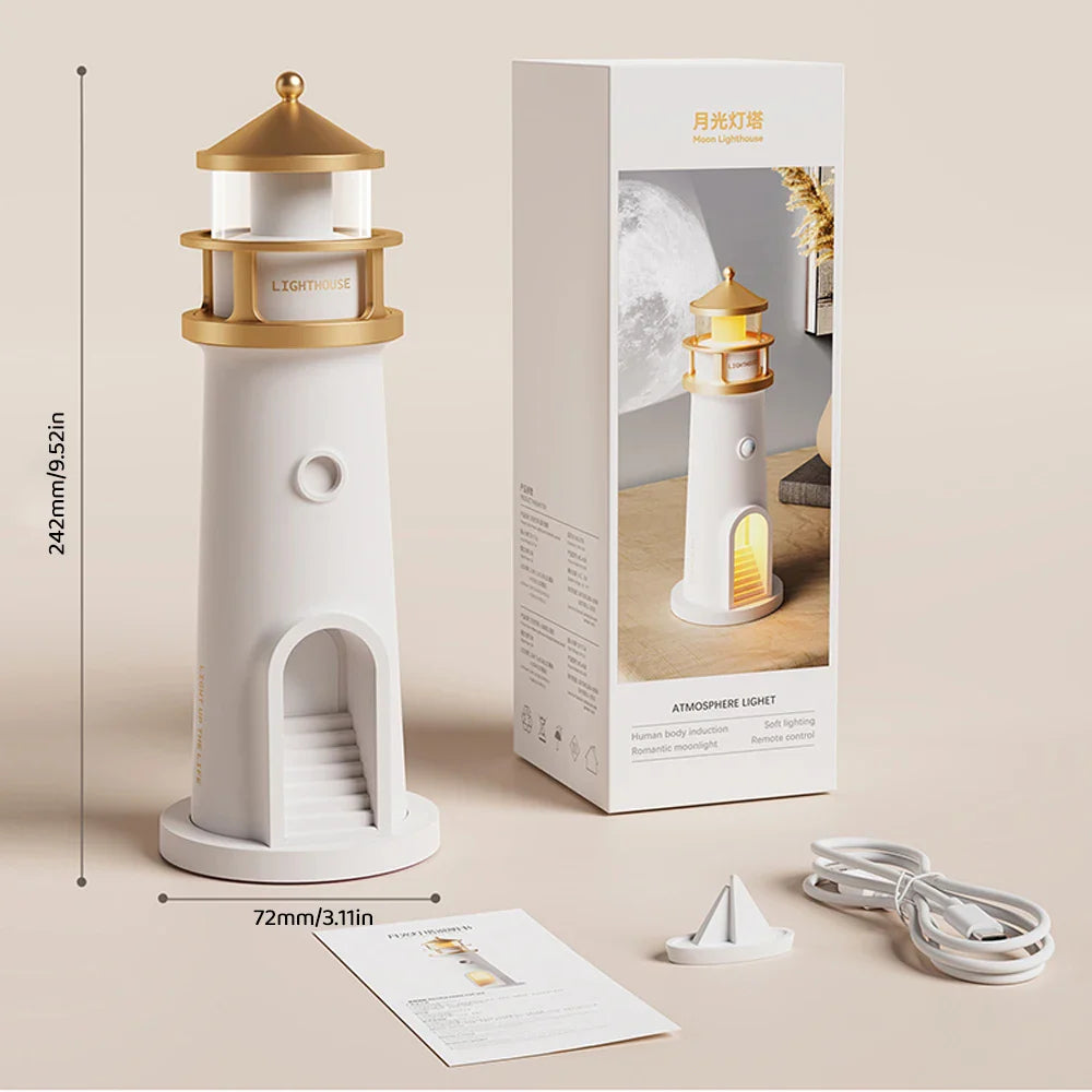 Lighthouse Ambient lights Bluetooth Music Dimmable Projection