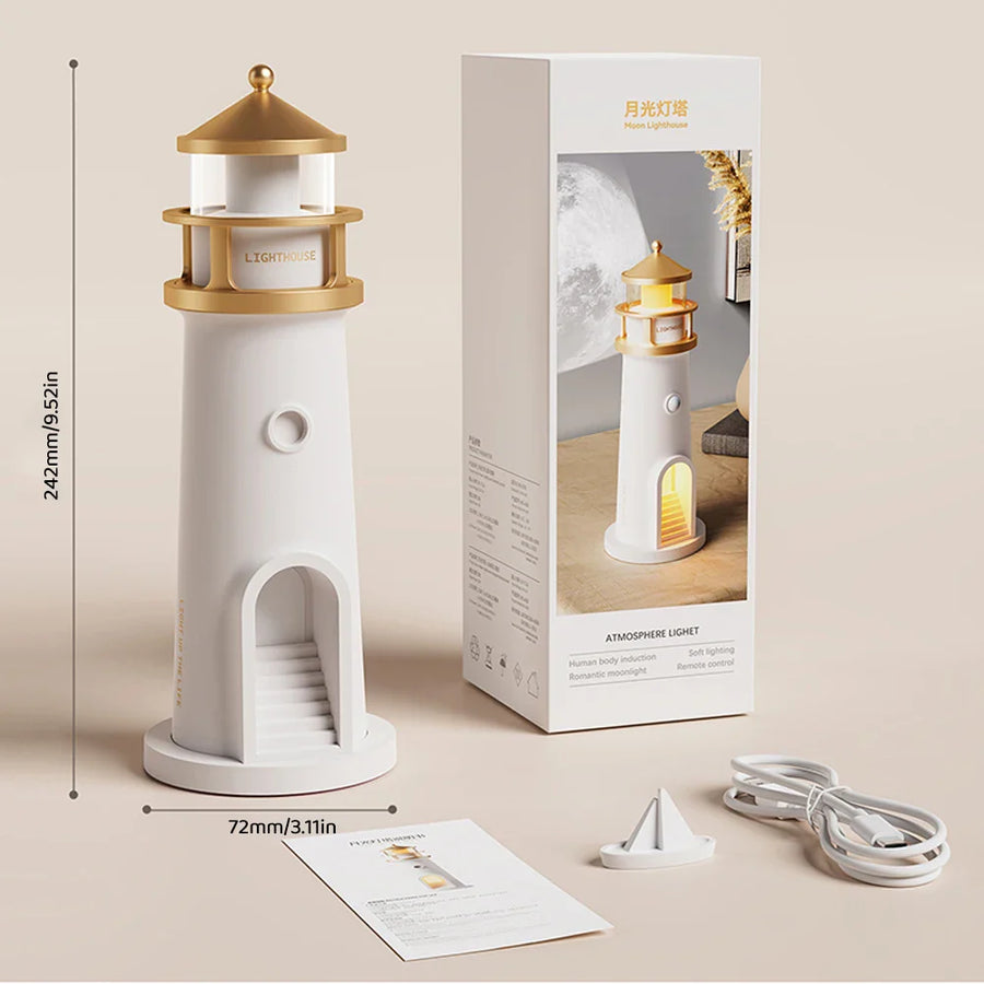 Lighthouse Ambient lights Bluetooth Music Dimmable Projection - Image 4