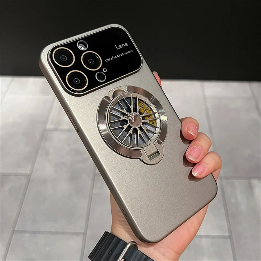 Rotation Heat Camera Protection iPhone Stand Phone Case - Image 8
