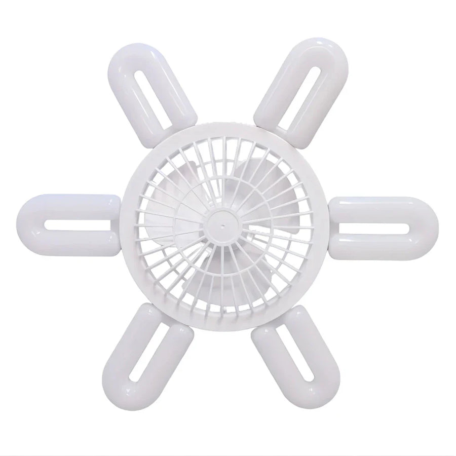 Silent Adjustable Remote Control Ceiling Foldable Fan Lamp - Image 8