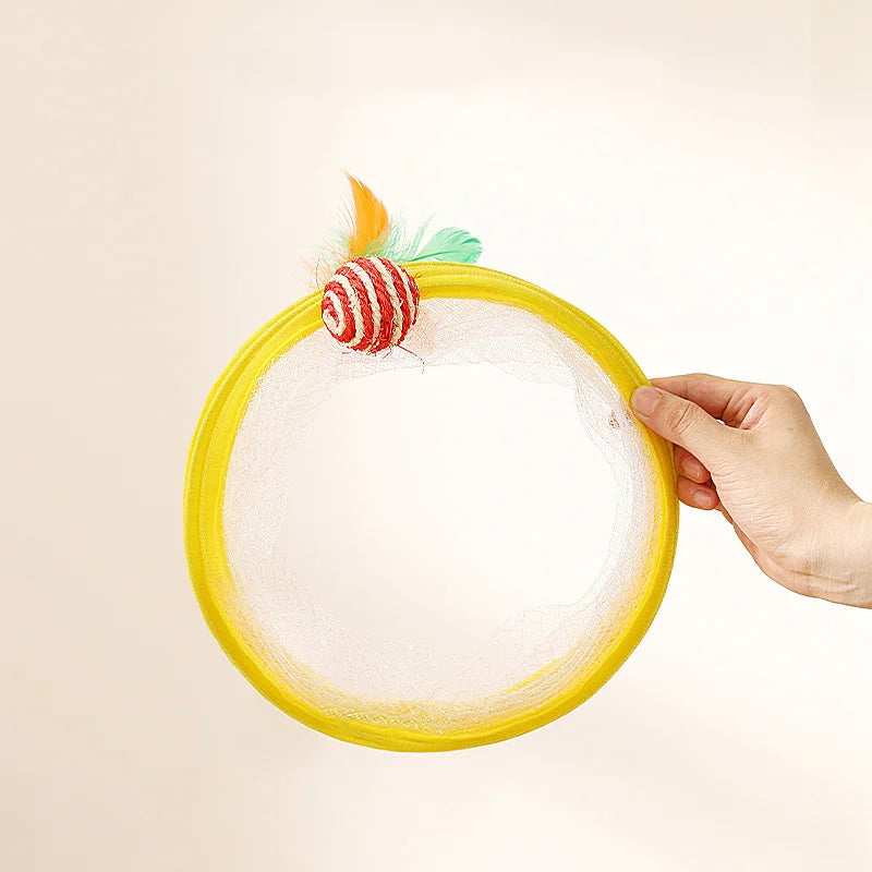 Interactive Pet Foldable Cat Toy Tunnel - Image 3