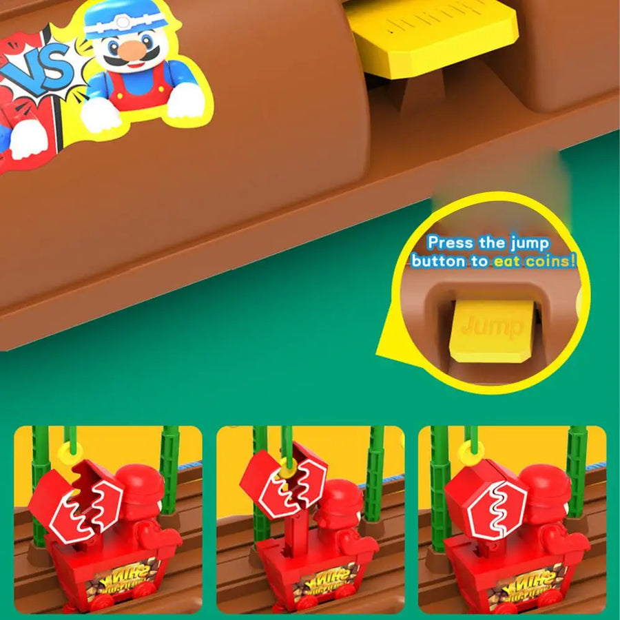 Racing Board Two-Player Interactive Table Game - Image 2