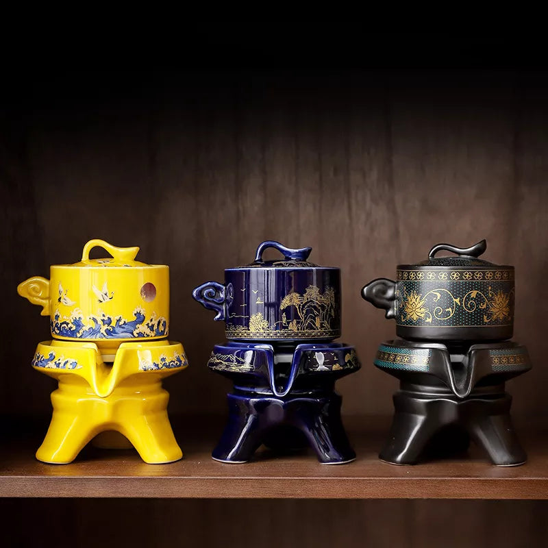 Mystic Sip Kung-Fu Ceramic Tea Set