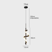 Spiral Minimal Ambient LED Wall Lamp - Image 7