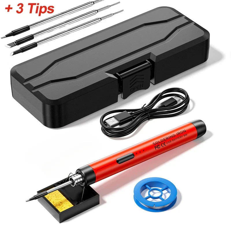 Portable USB Soldering DIY Iron Kit - Image 7