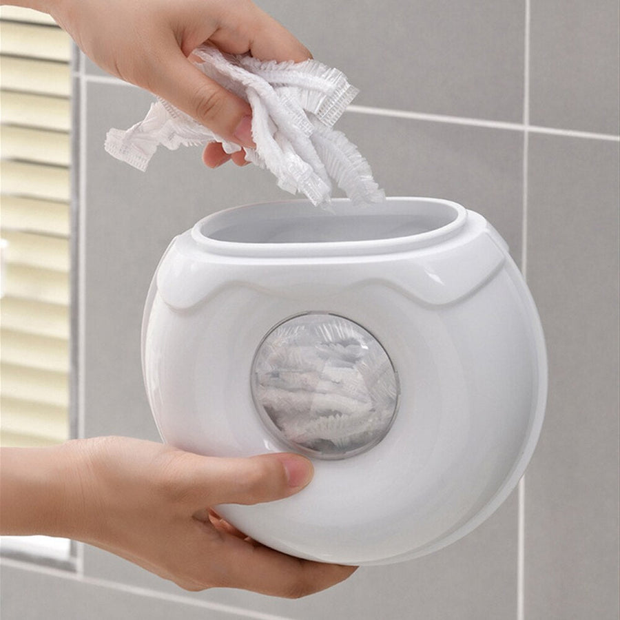 Self-Adhesive Plastic Bag Storage Dispenser - Image 2