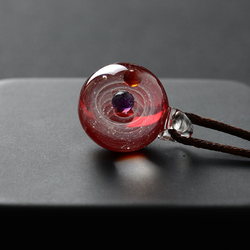 Universe Solar System Creative Necklace - Image 1