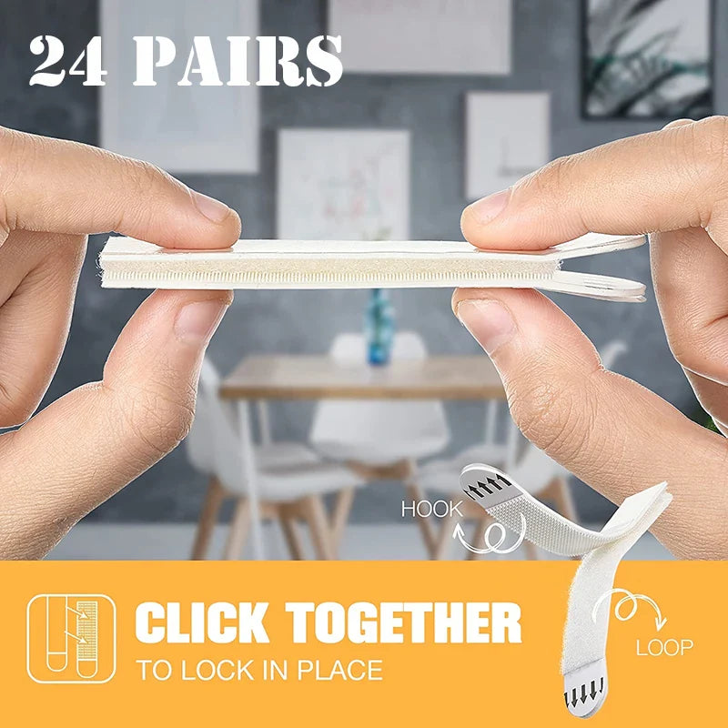 Self-Adhesive Damage-Free Wall Hanging Strips - Image 1