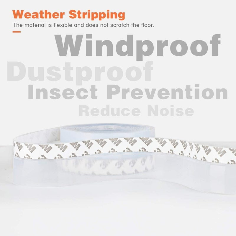 Seal Tight Self-Adhesive Door Bottom Strip - Image 3