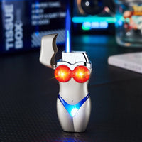 Glowing Bikini Windproof Jet Torch Lighter - Image 4