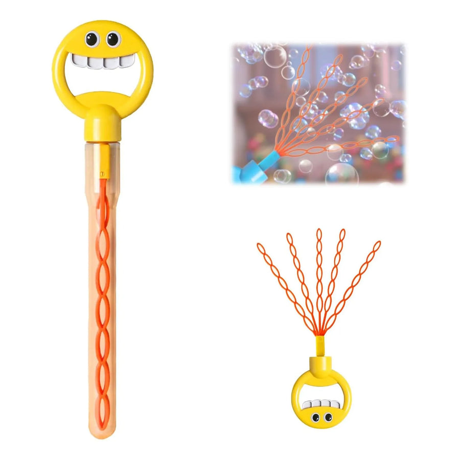 Smiley Face Fun Five-Claw Bubble Maker - Image 3