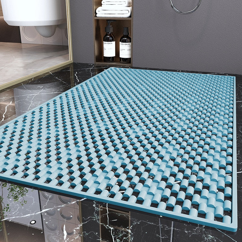 Anti-Slip Hollow Out Waterproof Bathroom Mat