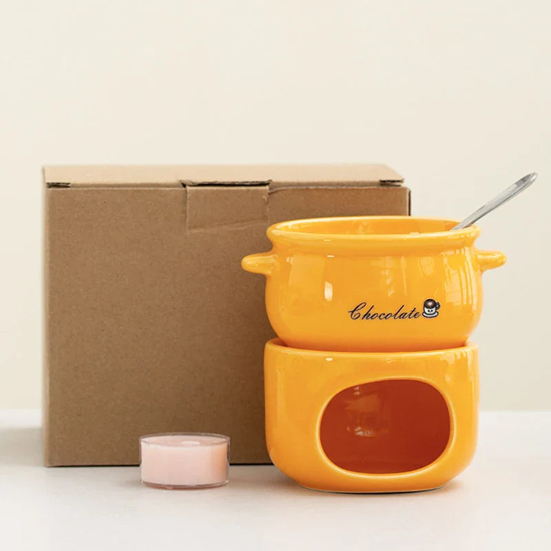 Warm Dip Chocolate Cheese Fondue Pot - Image 13