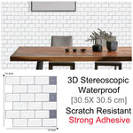 3D Self-Adhesive Hexagonal Wall Stickers