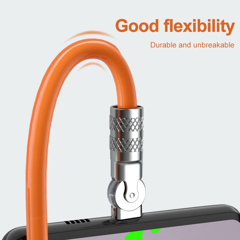Cord Master Phone Fast Charging Rotatable Cable - Image 6