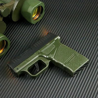 Tactical Gun Shape Jet Flame Hidden Storage Lighter - Image 5
