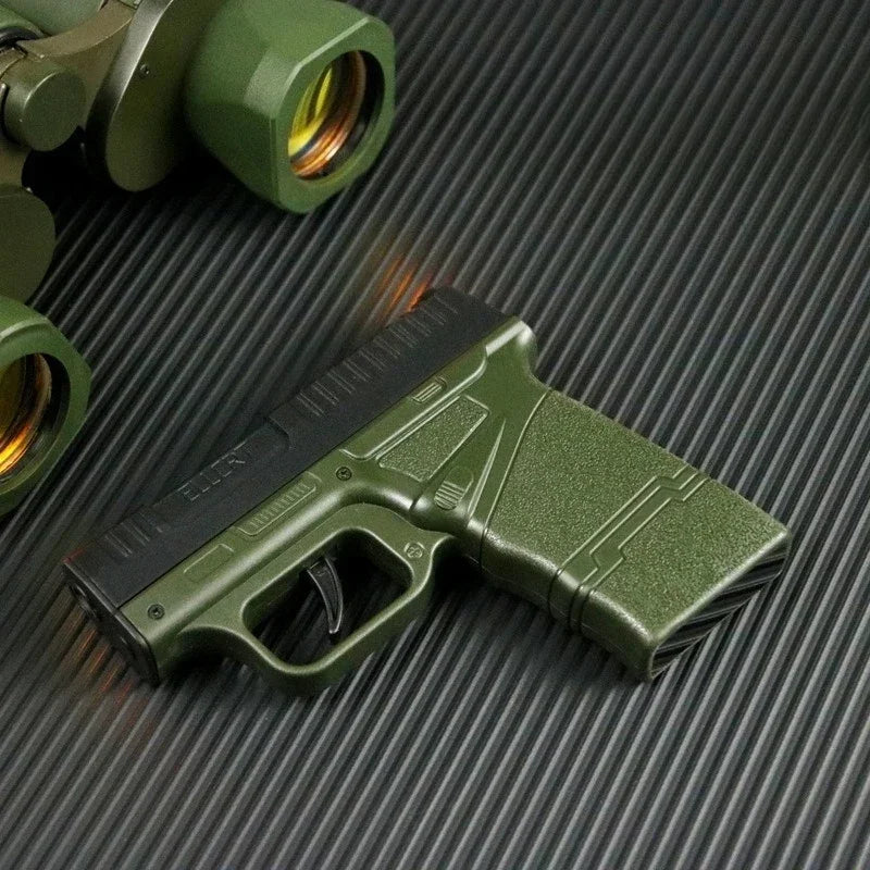 Tactical Gun Shape Jet Flame Hidden Storage Lighter - Image 5