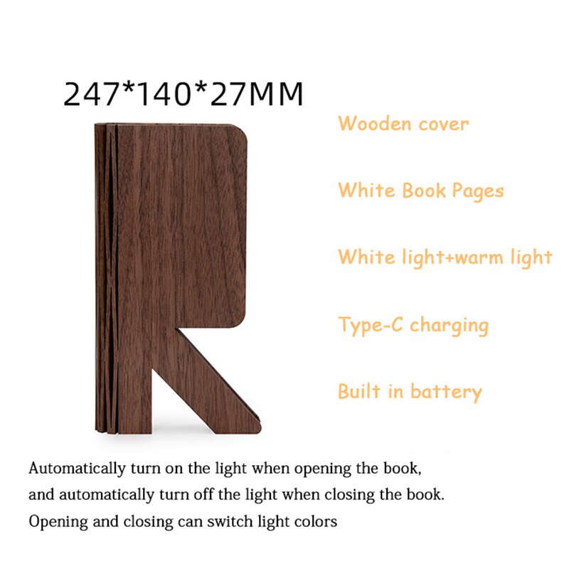 Story Time LED Foldable Book Light Decor - Image 8